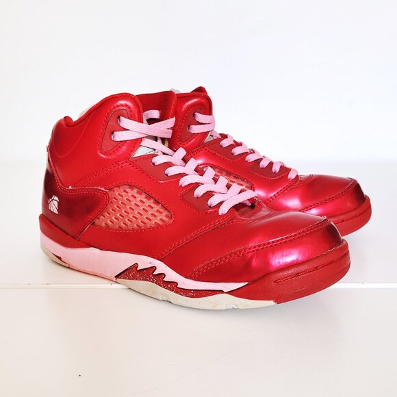 Nike Air Jordan 5 Retro PS 'Valentines Day' 440893-605 - Size 3Y - Picture 1 of 11